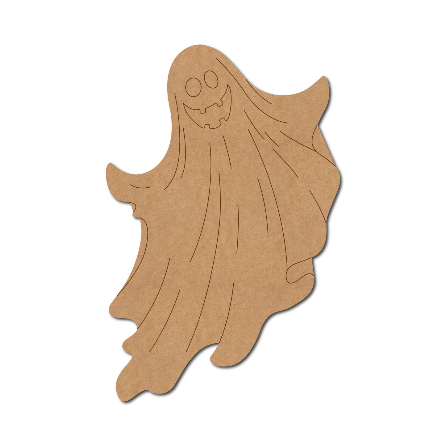 Halloween Ghost Pre Marked MDF Design 1