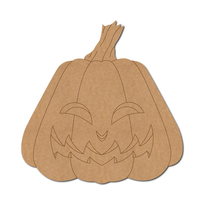 Halloween Pumpkin Pre Marked MDF Design 1