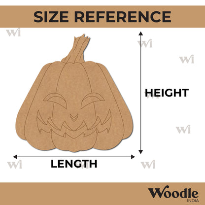 Halloween Pumpkin Pre Marked MDF Design 1