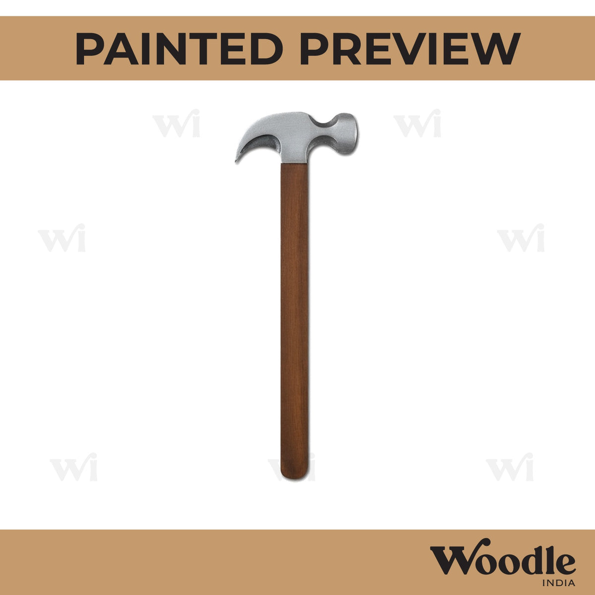 Hammer Cutout MDF Design 1