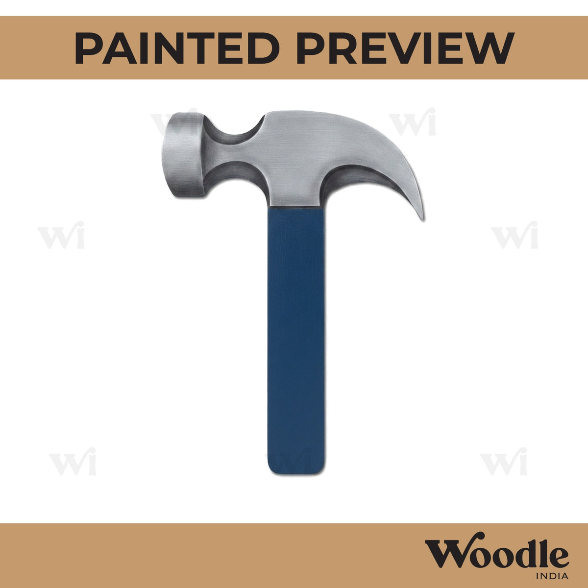 Hammer Cutout MDF Design 3