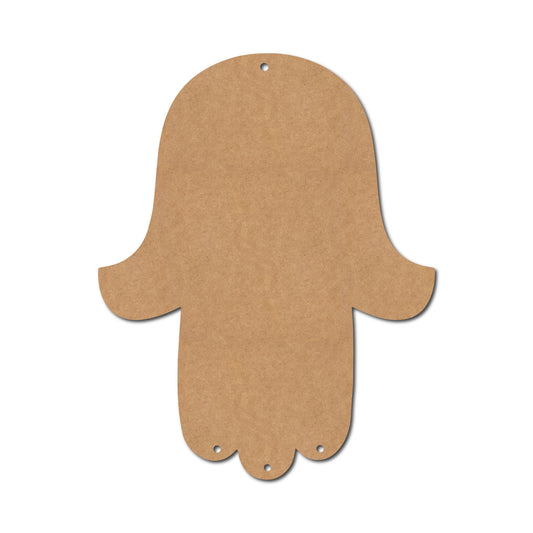 Hamsa Hand Cutout MDF Design 1