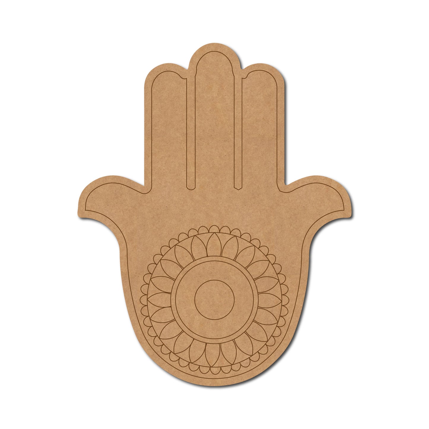 Hamsa Hand Pre Marked MDF Design 2