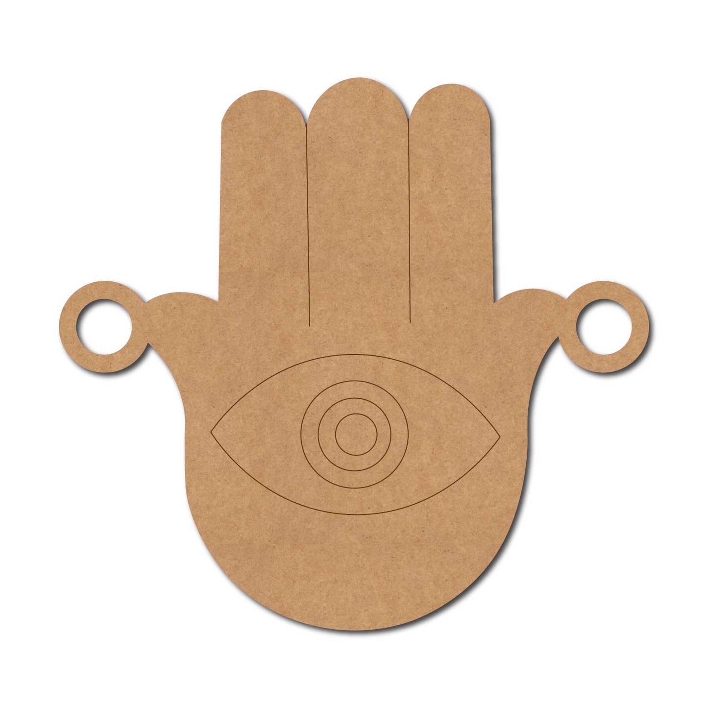 Hamsa Hand Rakhi Pre Marked MDF Design 1