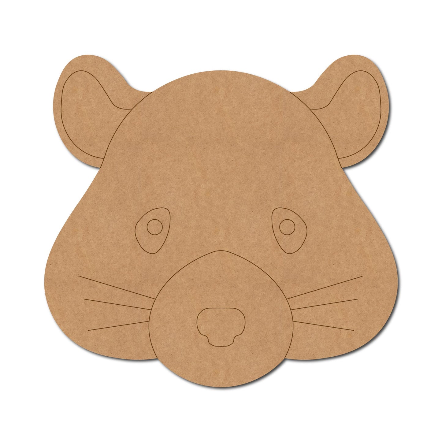 Hamster Pre Marked MDF Design 1