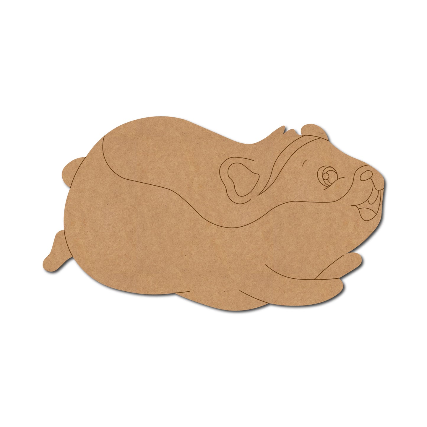 Hamster Pre Marked MDF Design 2