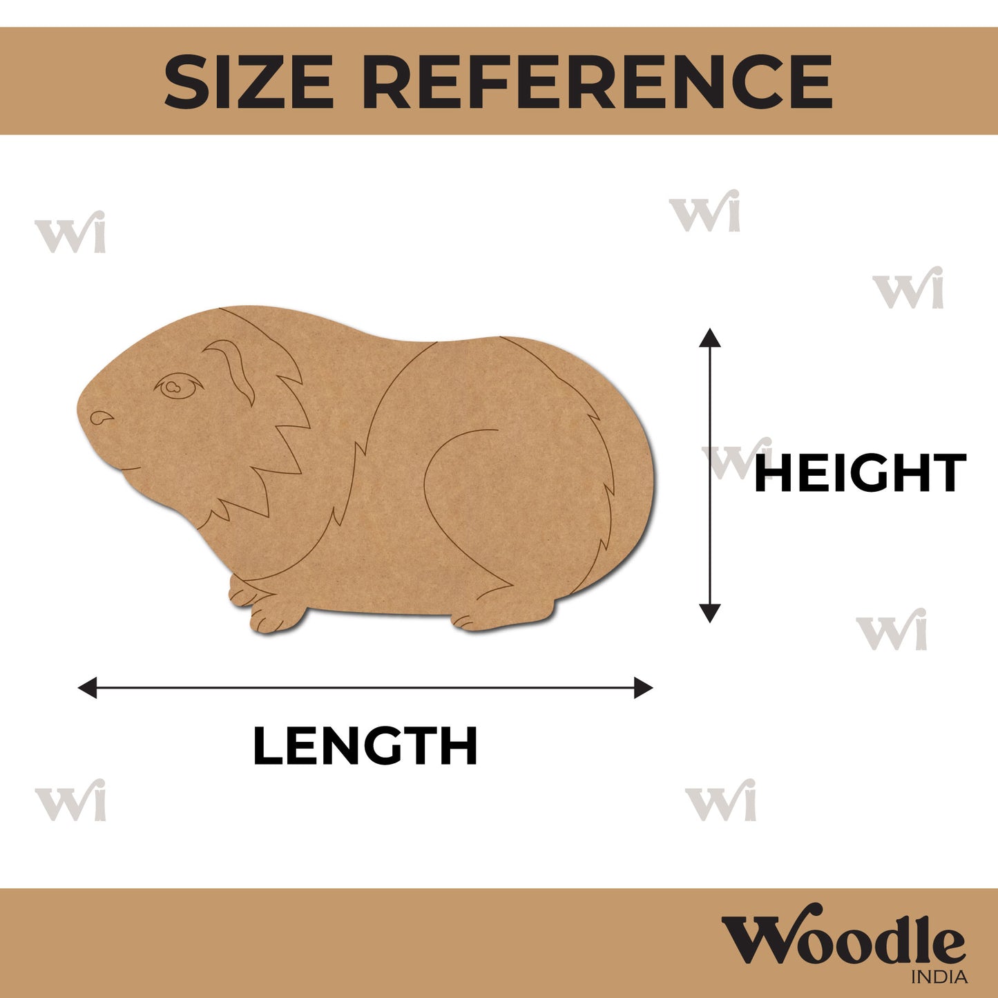 Hamster Pre Marked MDF Design 4