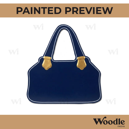 Hand Bag Cutout MDF Design 1