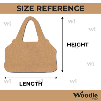 Hand Bag Cutout MDF Design 1