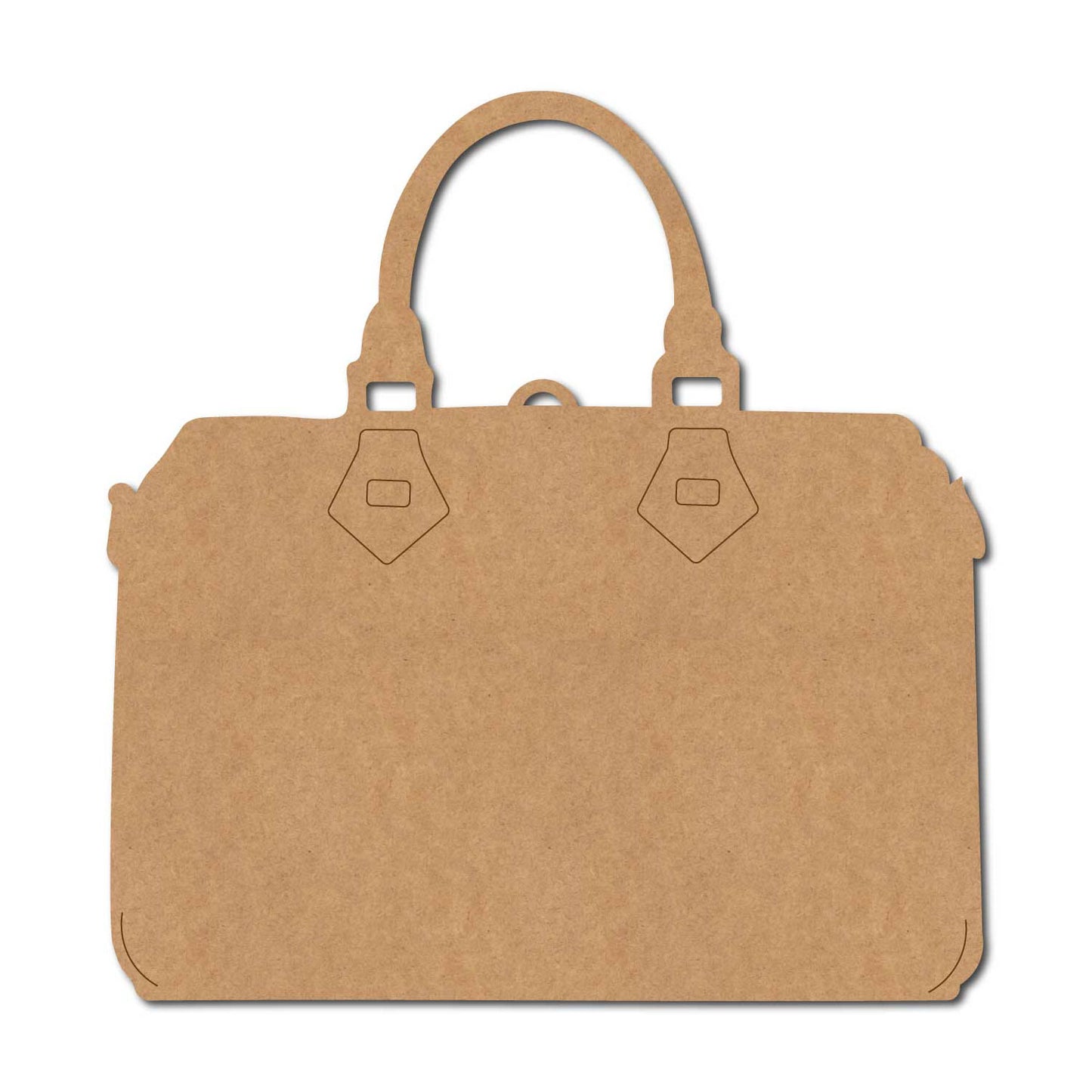 Hand Bag Pre Marked MDF Design 1