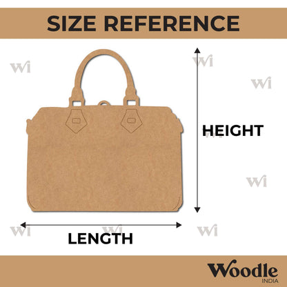 Hand Bag Pre Marked MDF Design 1