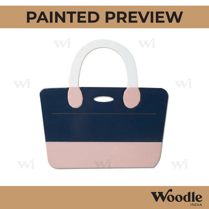 Hand Bag Pre Marked MDF Design 2