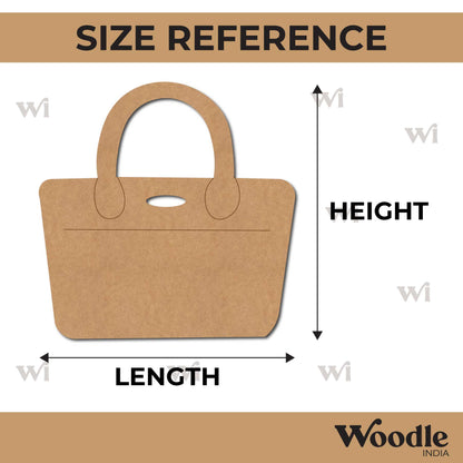 Hand Bag Pre Marked MDF Design 2