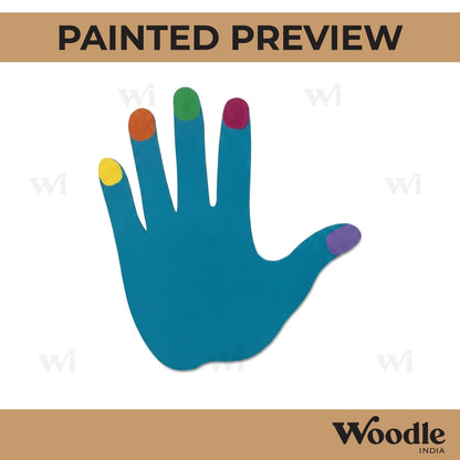 Hand Cutout MDF Design 1