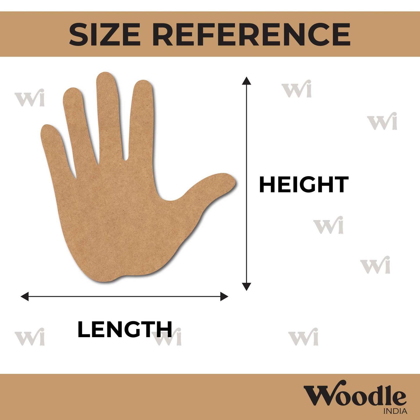 Hand Cutout MDF Design 1