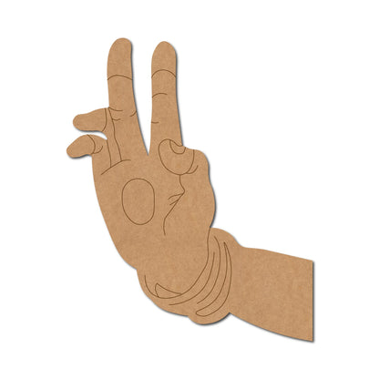 Hand Mudra Pre Marked MDF Design 2