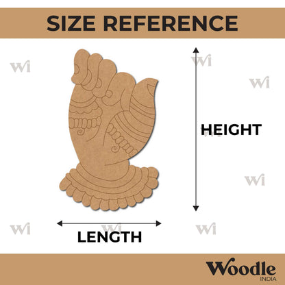 Hand Mudra Pre Marked MDF Design 7