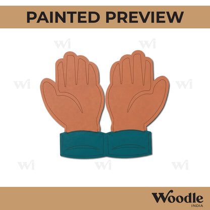 Hands Pre Marked MDF Design 1
