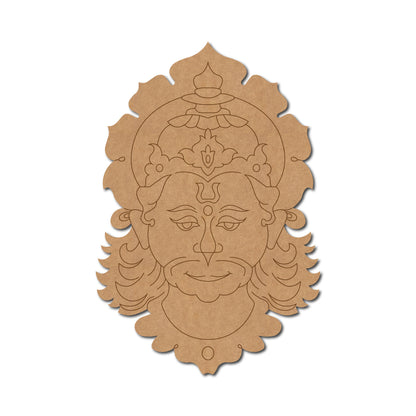 Hanuman Ji Pre Marked MDF Design 14