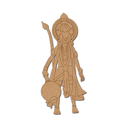 Hanuman Ji Pre Marked MDF Design 15