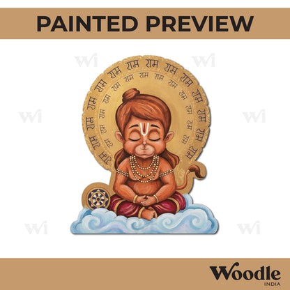 Hanuman Ji Pre Marked MDF Design 19