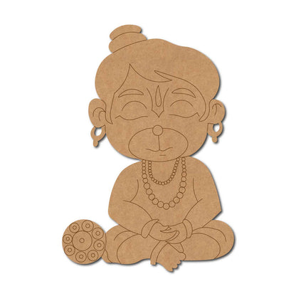 Hanuman Ji Pre Marked MDF Design 22