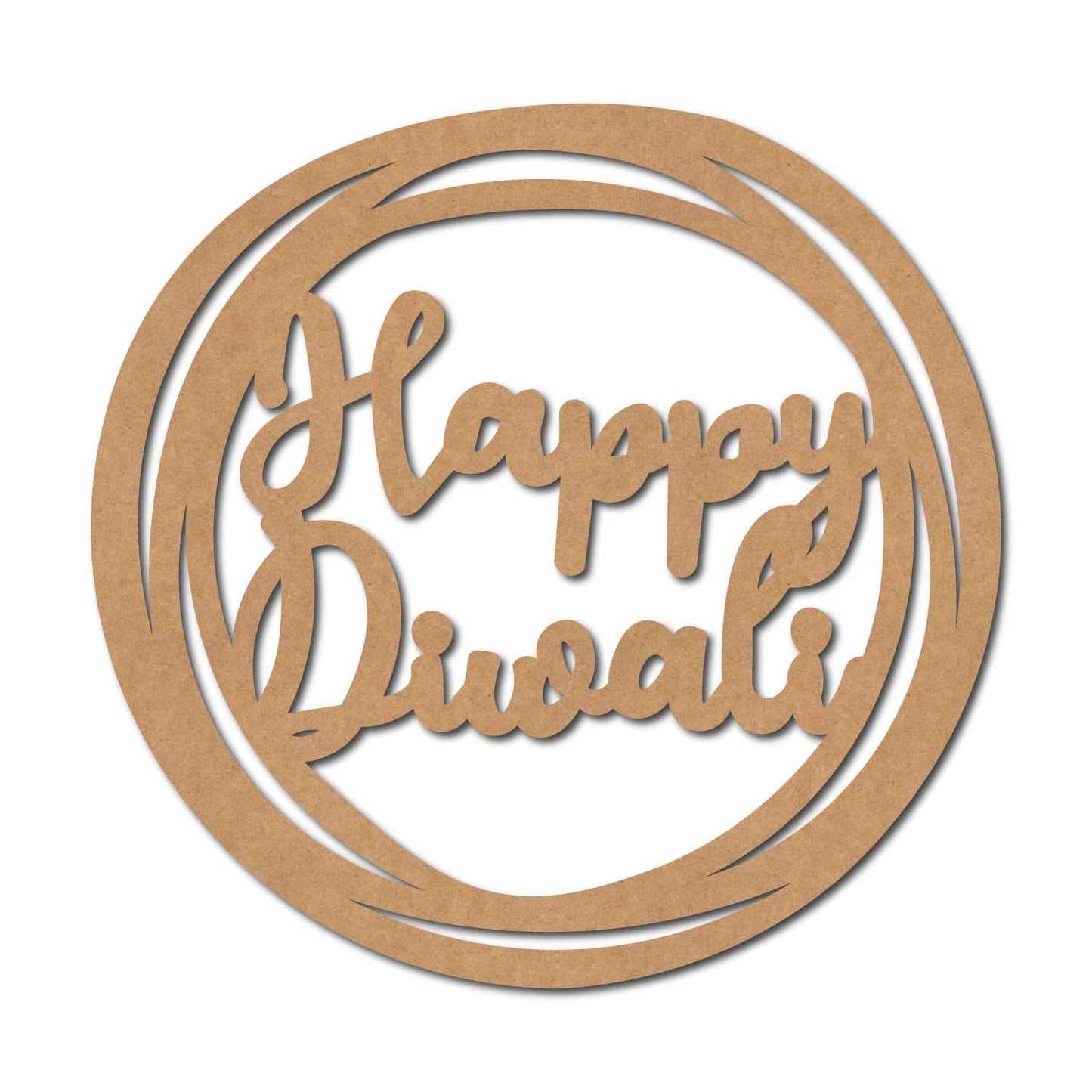 Happy Diwali Base Cutout MDF Design 2