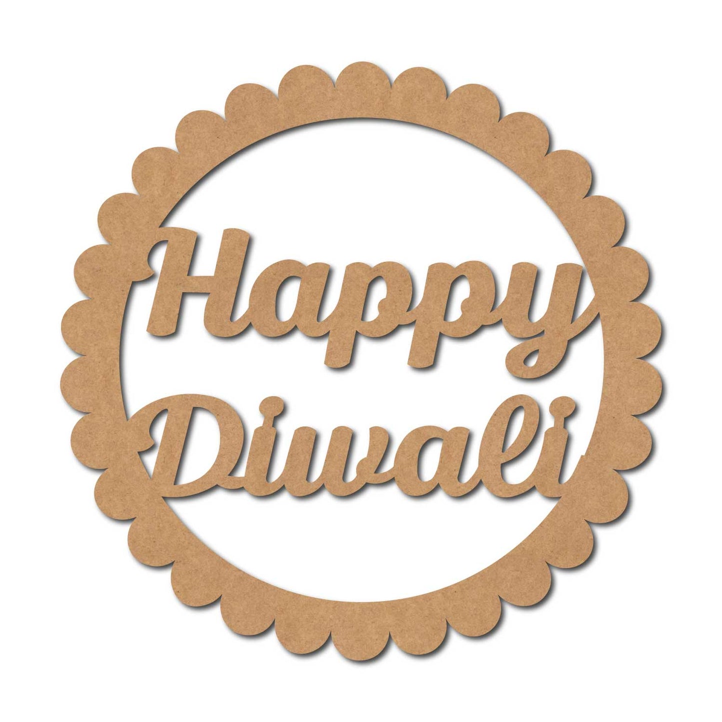Happy Diwali Base Cutout MDF Design 3