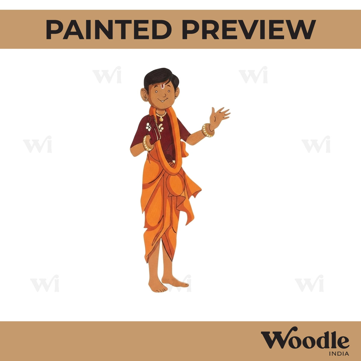 Hari Katha Artist Pre Marked MDF Design 2