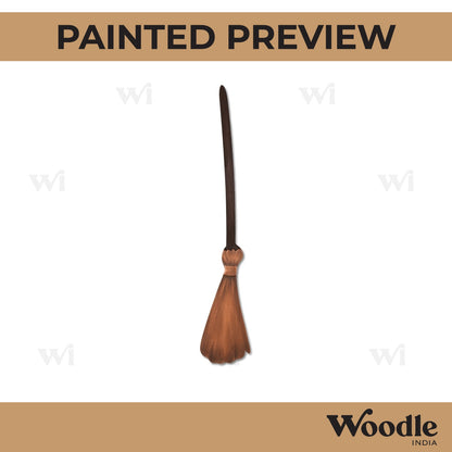 Harry Potter Broomstick Cutout MDF Design 1