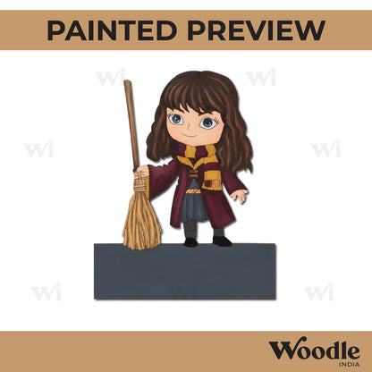Harry Potter Girl Nameplate Pre Marked MDF Design 1