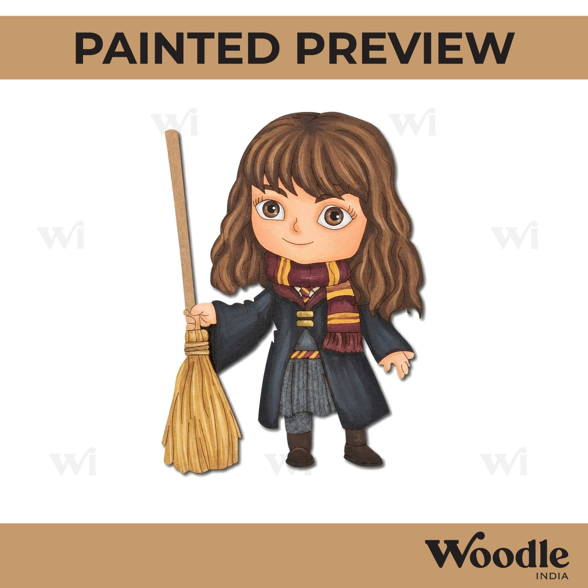 Harry Potter Girl Pre Marked MDF Design 1