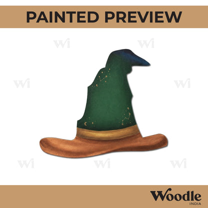 Harry Potter Hat Cutout MDF Design 1