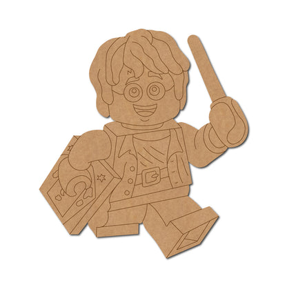 Harry Potter Lego Pre Marked MDF Design 1