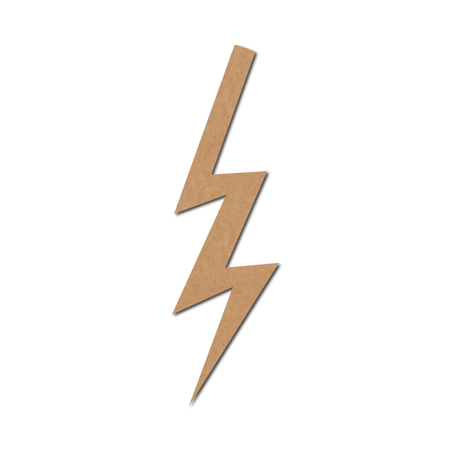 Harry Potter Lightning Bolt Cutout MDF Design 1
