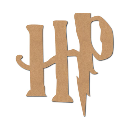 Harry Potter Logo Cutout MDF Design 1