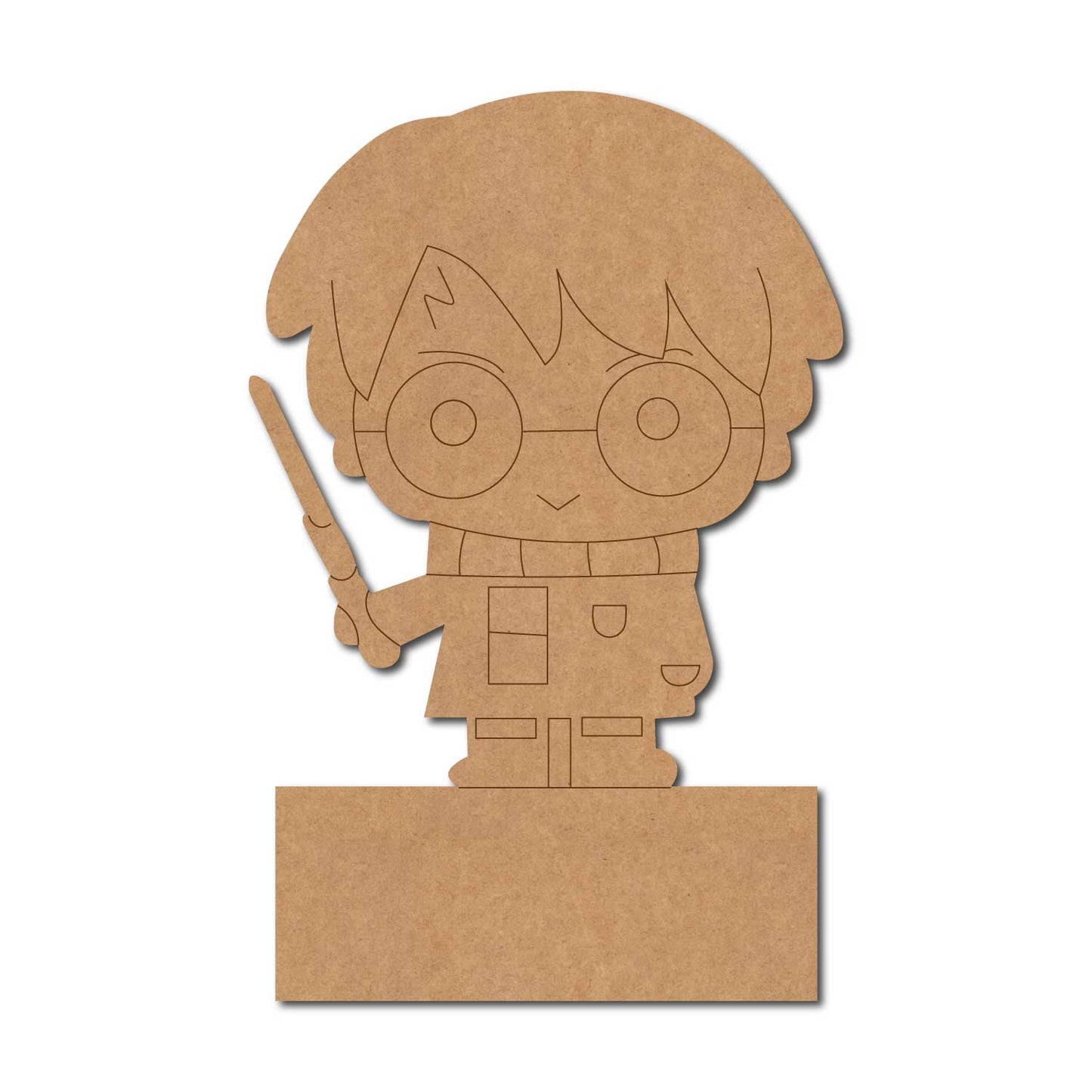 Harry Potter Nameplate Pre Marked MDF Design 4