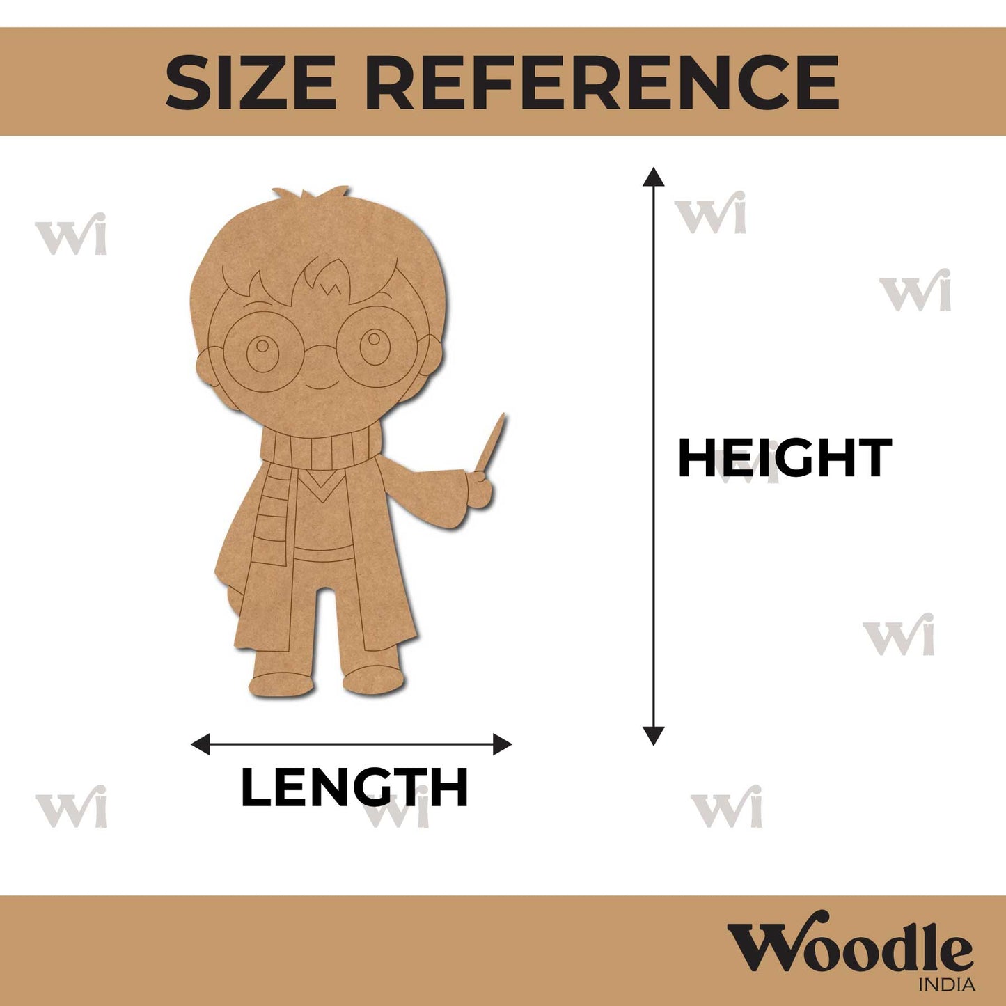 Harry Potter Pre Marked MDF Design 1