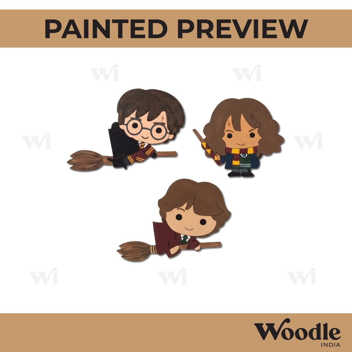 Harry Potter Set Pre Marked MDF Design 1