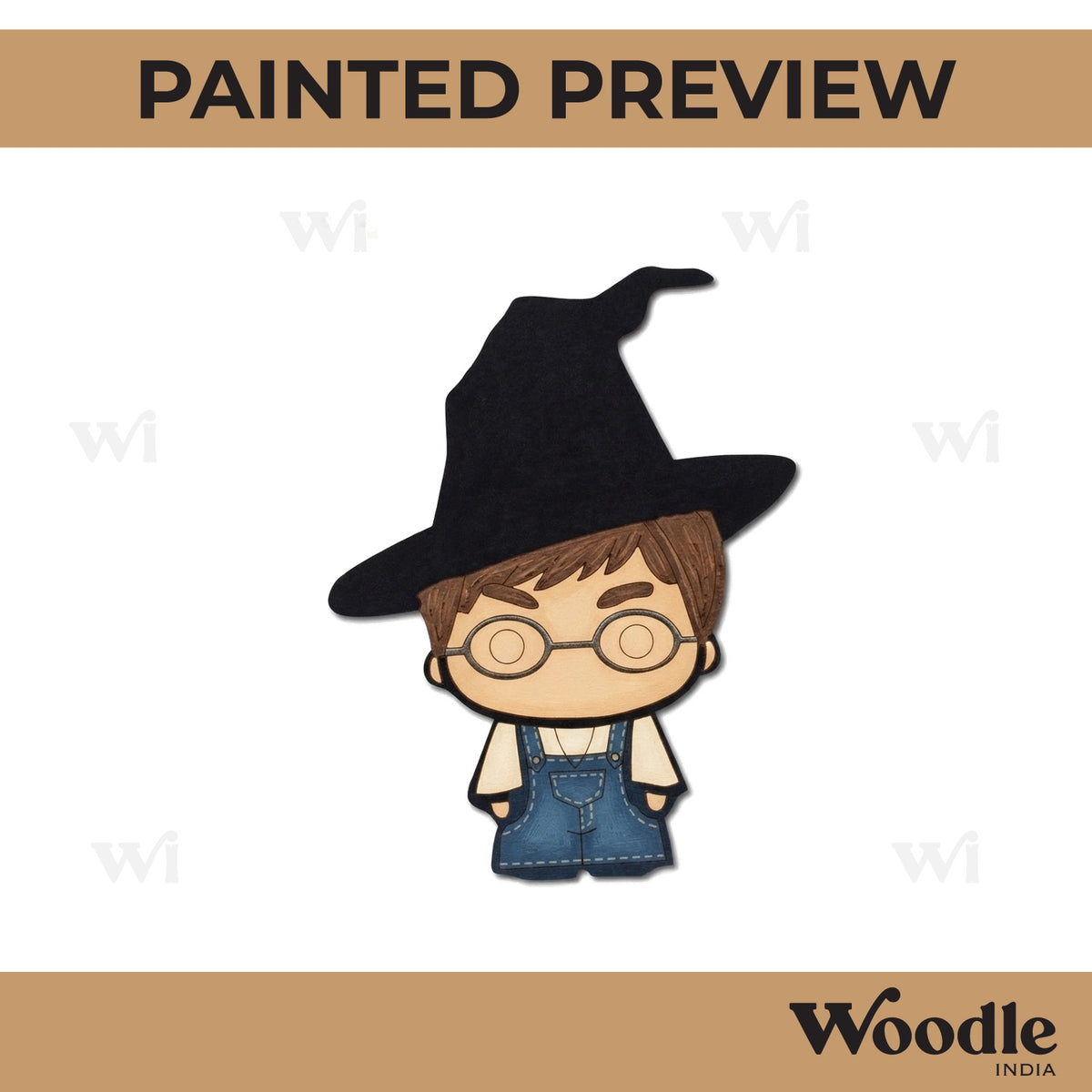 Harry Potter Wizard Pre Marked MDF Design 1