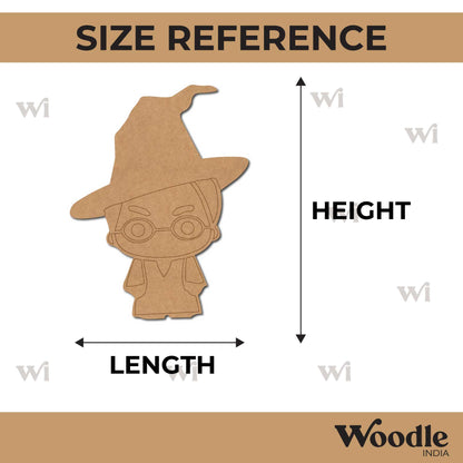 Harry Potter Wizard Pre Marked MDF Design 1