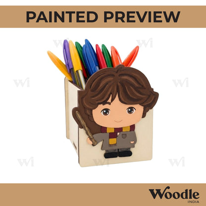 Harry Potter Pen Stand MDF Design 2