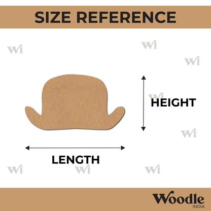 Hat Cutout MDF Design 1