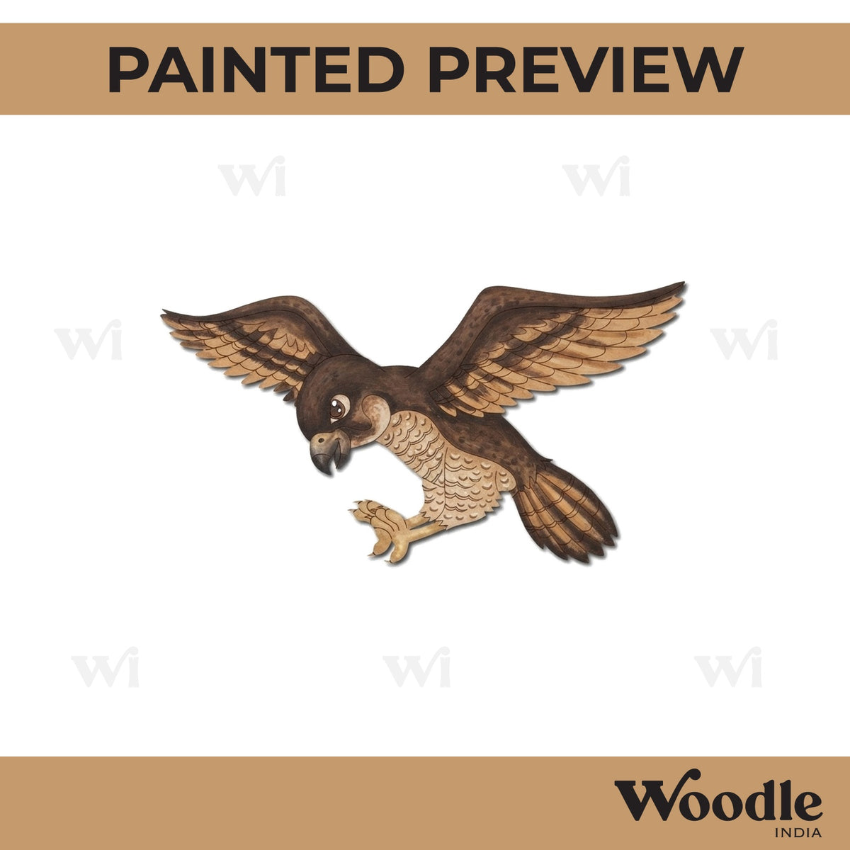 Hawk Pre Marked MDF Design 1