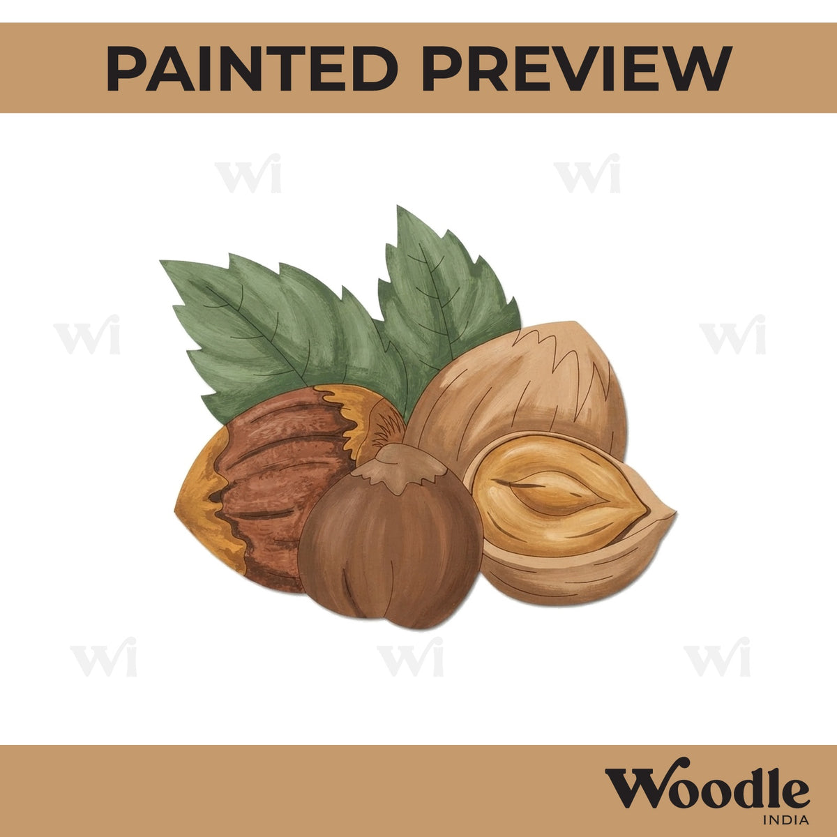 Hazelnut Pre Marked MDF Design 2