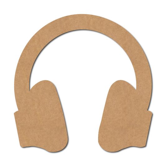 Headphones Cutout MDF Design 1