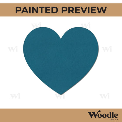 Heart Cutout MDF Design 1