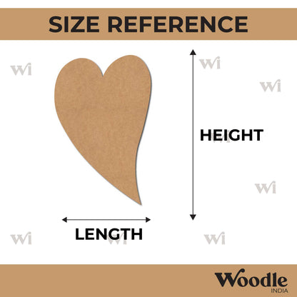 Heart Cutout MDF Design 12
