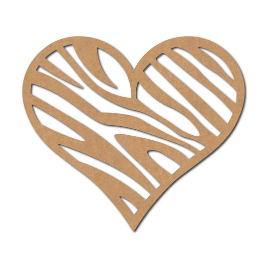 Heart Cutout MDF Design 13