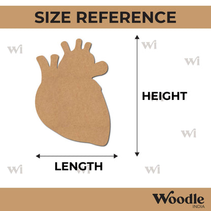 Heart Cutout MDF Design 6